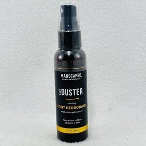 Manscaped Foot Duster Deodorant Cooling Men Ph Control Spray Grooming Clean 2 Oz